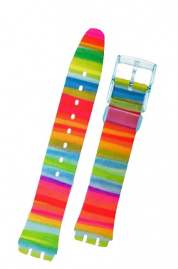 Swatch Strap 'Colour The Sky' - AGS124