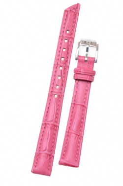 Hirsch 'Princess' Pink Leather Strap, 14mm - 02628125-2-14