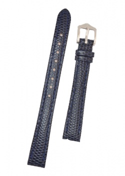 Hirsch 'Rainbow' M Blue Leather Strap, 12mm - 12302680-2-12