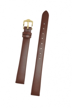 Hirsch 'Italocalf' Brown ,L,  Leather Strap, 16mm - 17822010-1-16