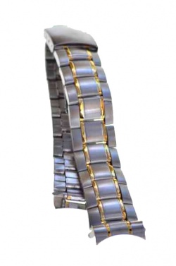 Bi-Colour, Stainless steel watch bracelet(style2) 20mm - bicolssblet(style2)20mm