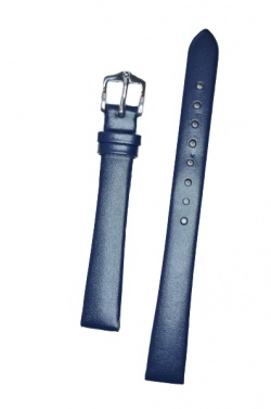 Hirsch 'Italocalf' Blue ,M, Leather Strap, 14mm - 17802080-2-14