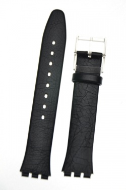 Swatch Black Leather Skin Strap ASFM111 Marrow Of Life - ASFM111