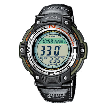 Gents Casio Pro Trek Strap Watch - SGW-100B-3VEF