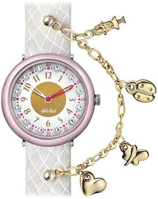 Girls Flik Flak Charming Collection Strap Watch - FCN014