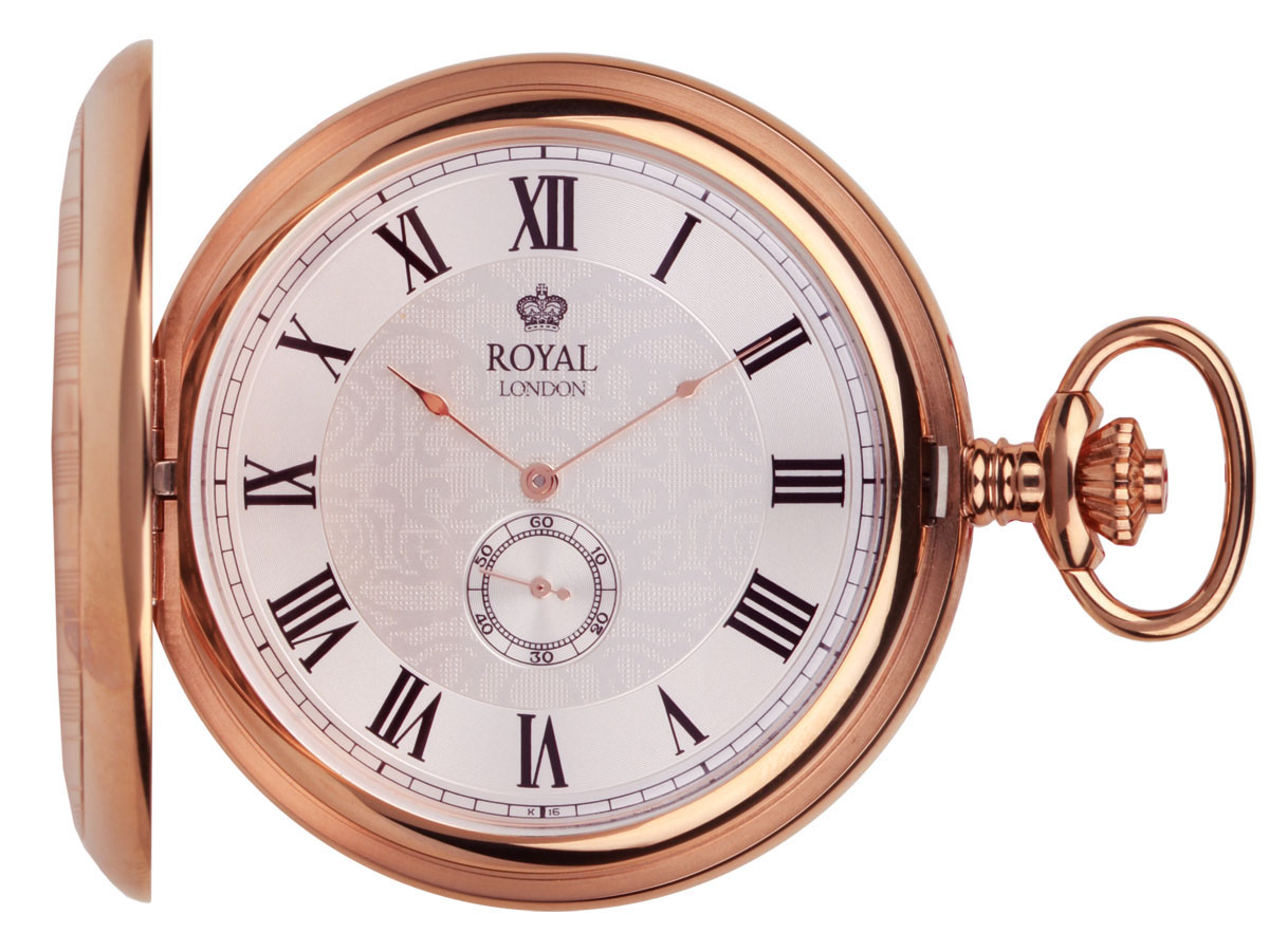 Royal London Double Hunter Pocket Watch - 90012-01
