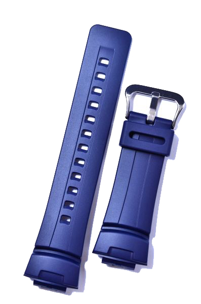 Casio Blue Resin Strap - 10001491