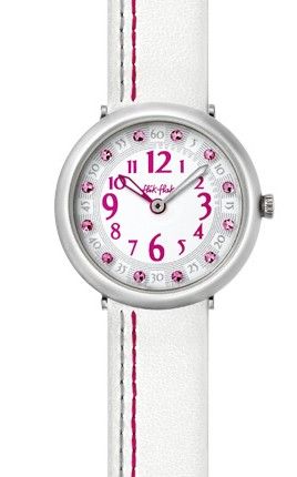 Girls Flik Flak Sewing In Pink Strap Watch - FCN016