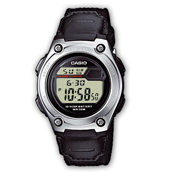 Gents Casio Strap Watch - W-211B-1AVES