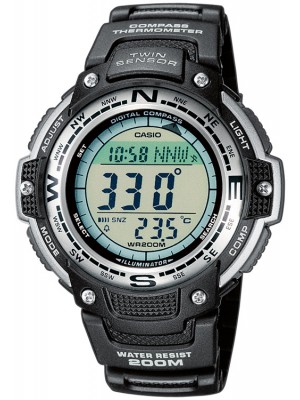 Gents Casio Pro Trek Strap Watch - SGW-100-1VDF