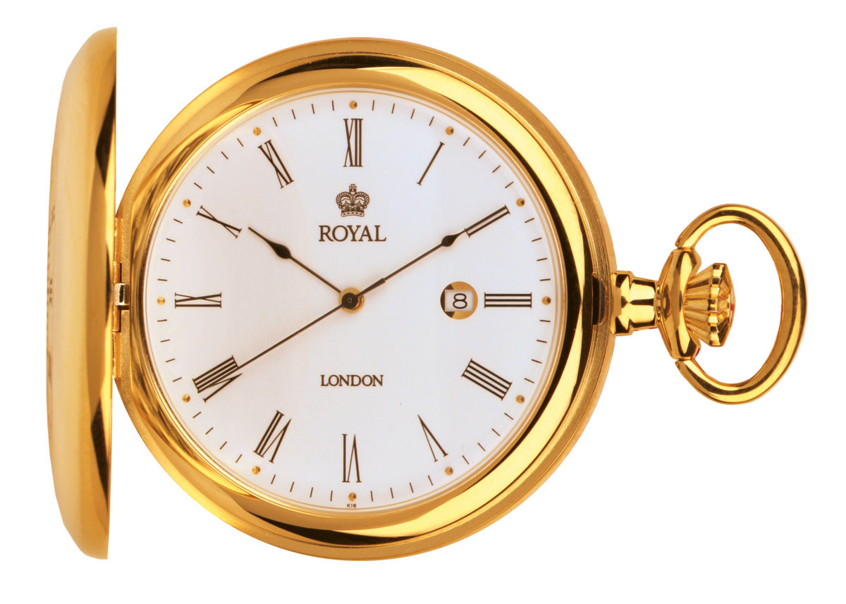 Royal London Half Hunter Pocket Watch - 90008-02