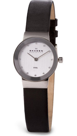 Ladies Skagen Strap Watch - 358XSSLBC