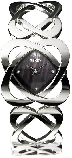 Ladies Sekonda Seksy 'Hidden Hearts' Bracelet Watch - 4159