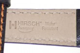 Hirsch 'Jumper' Black Leather Strap, 22mm