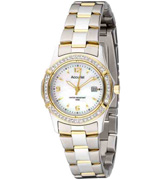 Ladies Accurist stone set bracelet sparkle watch LB1541P