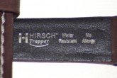 Hirsch 'Trapper' Brown Leather Strap, 22mm