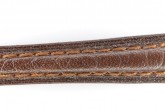 Hirsch 'Camelgrain' 10mm Brown Leather Strap 