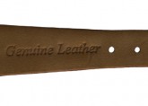 Italocalf Style Tan Leather Watch Strap 14mm