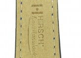 Hirsch 'LouisianaLook' Blue Leather Strap, 22mm