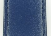 Hirsch 'Umbria ' M Blue Leather Strap, 16mm