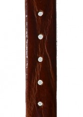 Italocalf Style Tan Leather Watch Strap 14mm