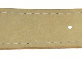Padded Texas II Style Tan Leather Watch Strap 20mm
