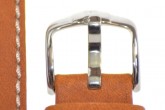 Hirsch 'Mariner' 22mm tan Leather Strap 