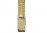 Hirsch 'Rainbow' M Black Openended Leather Strap, 08mm