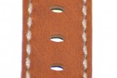Hirsch 'Mariner' 22mm tan Leather Strap 