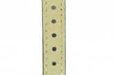 Hirsch 'Crocograin' Brown Leather Strap, 11mm