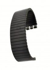 Swatch Black Stainless Steel Expanding Watch Bracelet 'Mystery Life' 