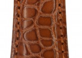 Hirsch 'Regent' M Golden Brown Leather Strap, 19mm