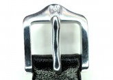 Hirsch 'Osiris' Black Leather Strap, 12mm