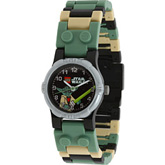 Lego Quartz Kids Star Wars Yoda Watch 9002076