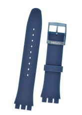 Swatch Blue Rubber Watch Strap 'Blue Rebel'