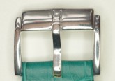Hirsch 'Princess' Teal Leather Strap, 20mm