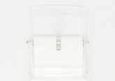 Swatch White Rubber Strap 'White Classiness'