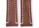 Hirsch 'Liberty' 20mm Brown Leather Strap 
