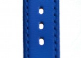 Swatch Skin Blue Leather Watch Strap 'Plain blue'