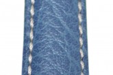 Hirsch 'Jumper' Blue Leather Strap, 20mm