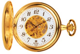 Royal London Double Hunter Mechanical Pocket Watch 90004-01