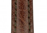 Hirsch 'Highland' M Brown, leather watch strap 12mm
