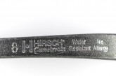 Hirsch 'Camelgrain' L 12mm Black Leather Strap 