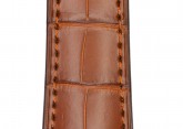 Hirsch 'London' L Golden Brown Leather Strap, 20mm