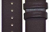 Hirsch 'Diamond calf'' brown Leather Strap, 20mm