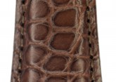 Hirsch 'Regent' M Brown Leather Strap, 17mm