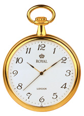 Royal London Open Face Pocket Watch 90014-02