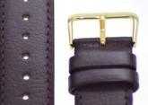 Riga Brown Leather Watch Strap 18mm