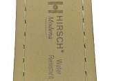 Hirsch 'Modena' Golden Brown Leather Strap, 24mm