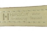 Hirsch 'Aristocrat' 14mm Beige Leather Strap 